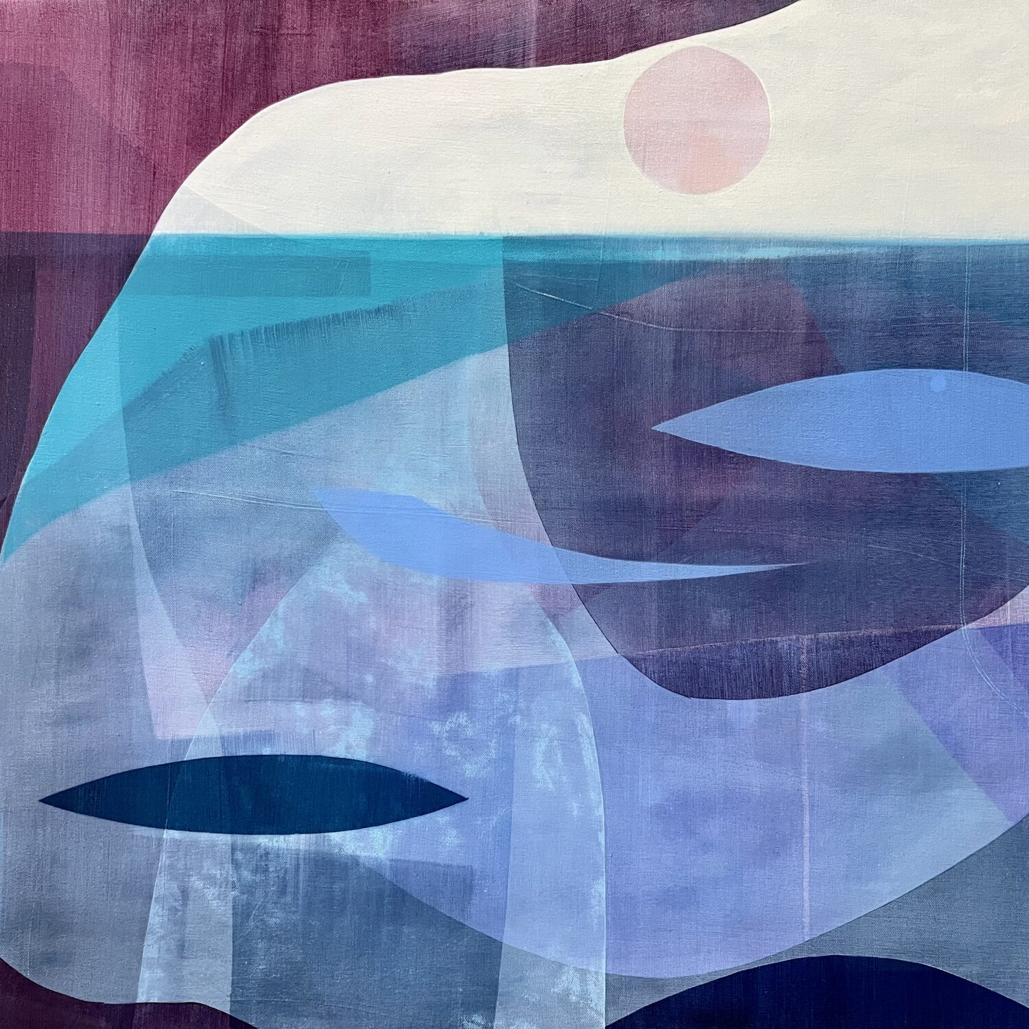 Passing Through 90x75cm
