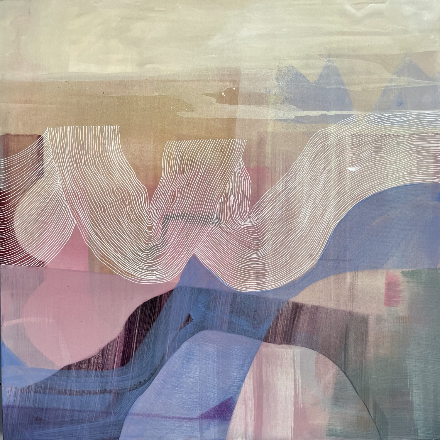 Floating on Air 60x60cm