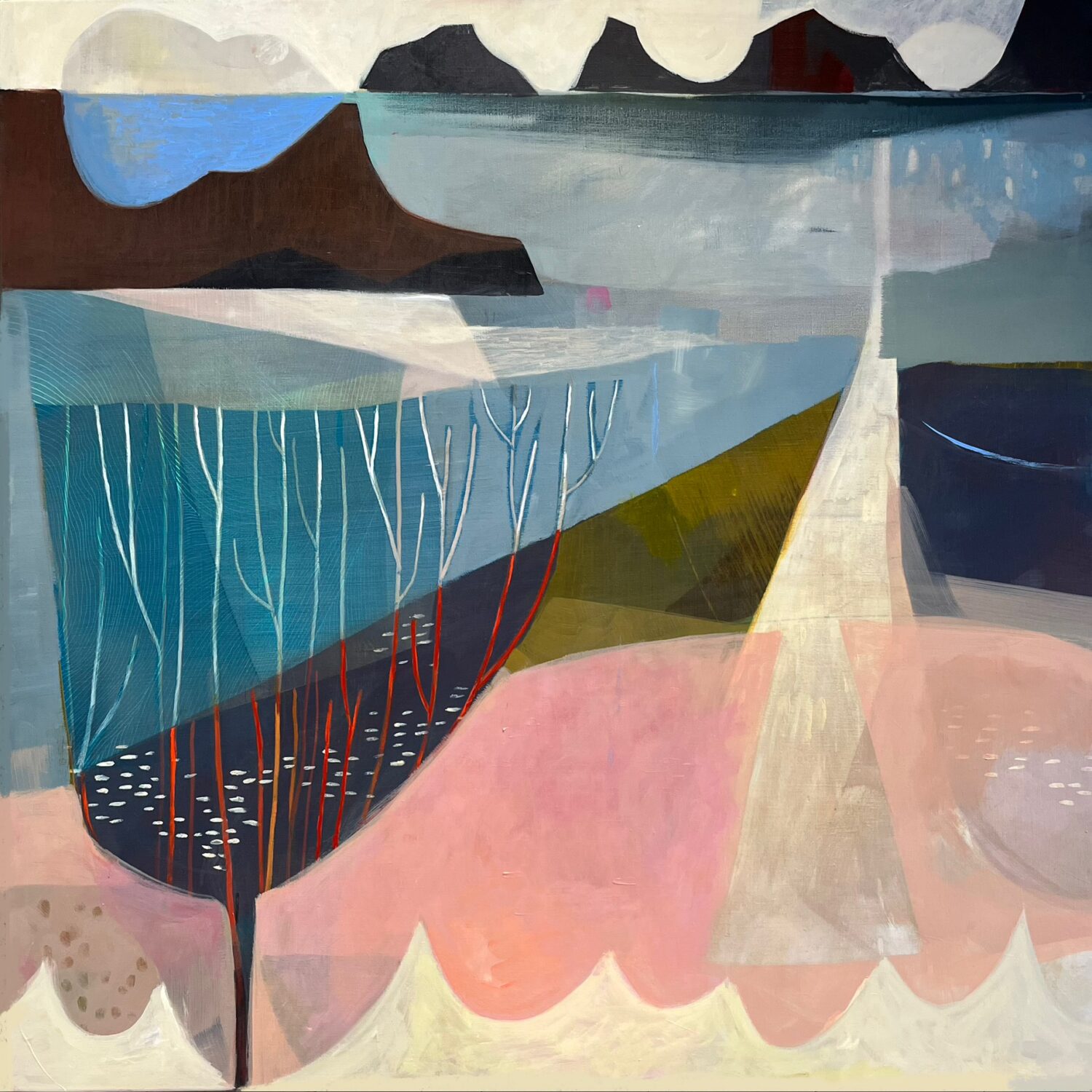Within and Beyond 100x100cm
